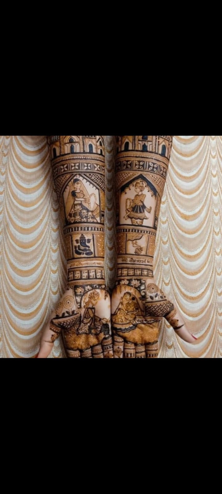 Elegant Bridal Mehandi - Image 7